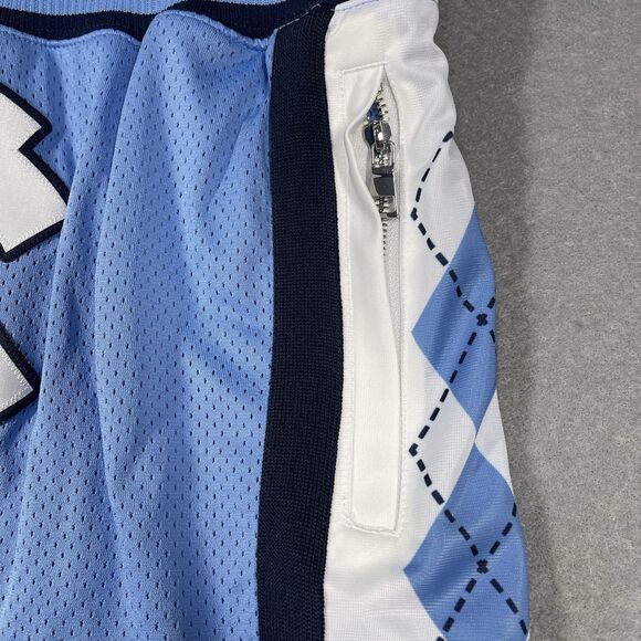 University of North Carolina Tar Heels Shorts Men XXL 2XL Blue Jordan Basketball - Picture 5 of 16